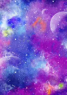 Watercolor Space