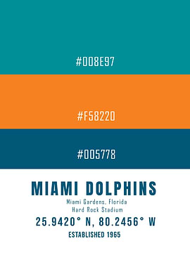 Miami Football Color