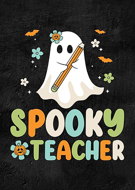 Halloween Spooky Teacher