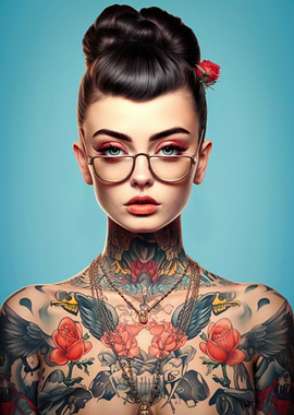 Nude Tattoo Girl