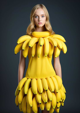 Banana Fashion Model 01