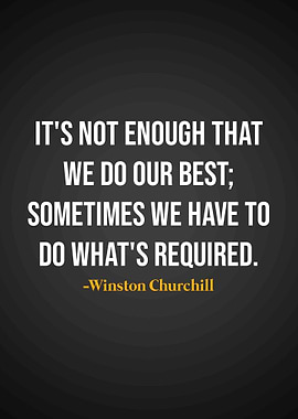 Winston Churchill Quote