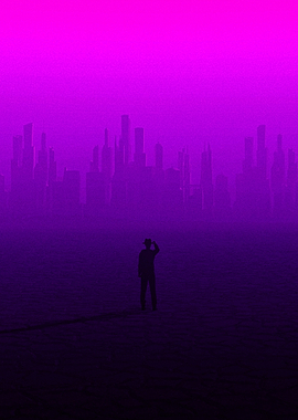 The Neon Deam City Art