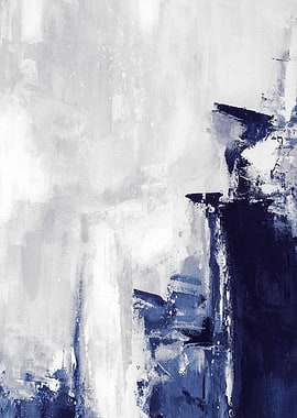 Blue gray abstract