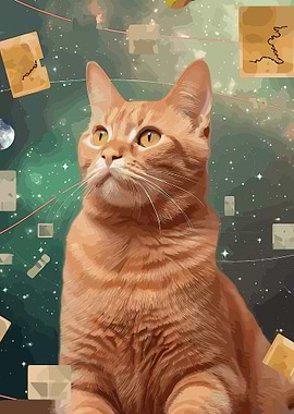 cat math cute animal