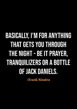 Frank Sinatra quotes