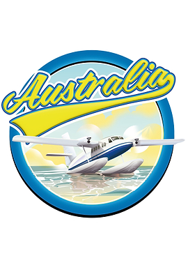 Australia travel logo