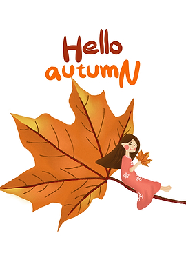 Watercolor Little Girl