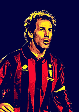 Franco Baresi Pop Art