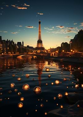 City Skyline at Dusk