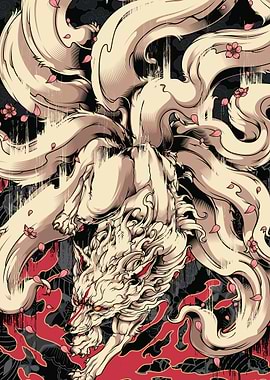 Kitsune 9Tailed Fox