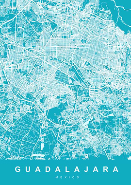 MAP GUADALAJARA MEXICO
