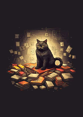 cat math cute animal