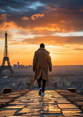 Vibrant Sunset Skyline