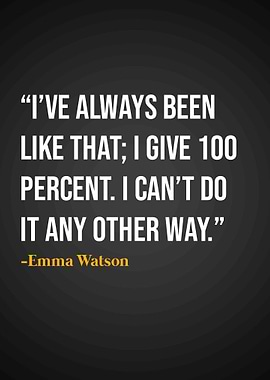 Emma Watson Quote