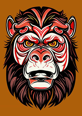 Gorilla illustration