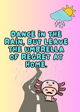 Adorable Axolotl Saying