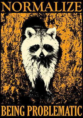 Normalize Vintage Raccoon