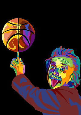Albert einstein pop art