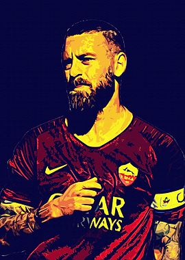 Daniele de Rossi Portrait