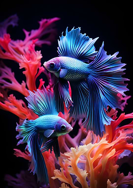 Bioluminescent Bettas