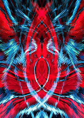 Abstract Acrylic Painting