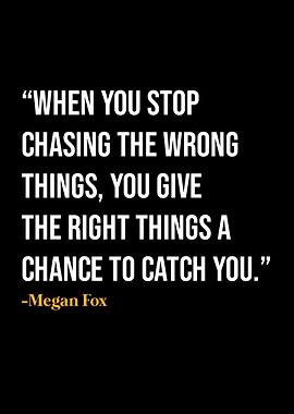 Megan Fox Quote
