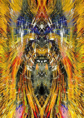 Abstract Acrylic Painting