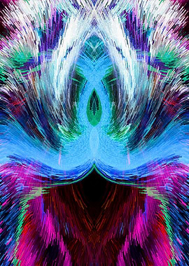 Abstract Acrylic Painting