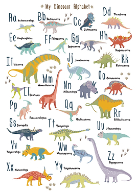 My Dinosaur Alphabet