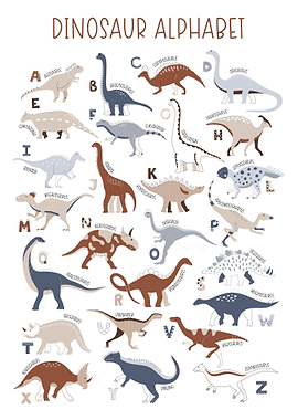 My Dinosaur Alphabet