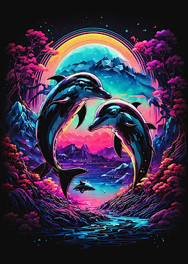 Romantic Dolphins