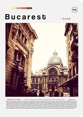 Bucarest Poster Landscape