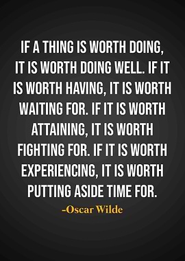 Oscar Wilde Quote