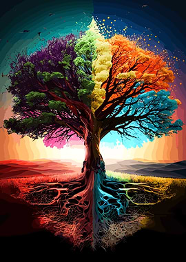 Colorful Tree