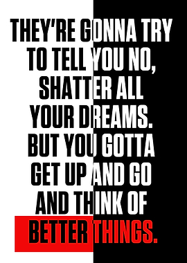 THEYRE GONNA TRY TO TELL