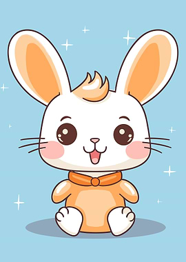 cute rabbit animal