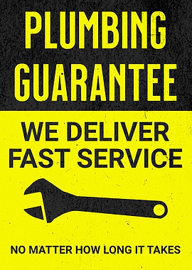 PLUMBING FAST YELLOW