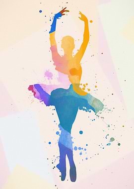 Colorful Ballerina