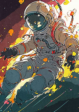 Vintage Astronaut