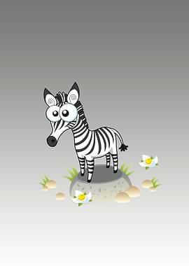 zebra cute animal