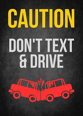 caution dont text