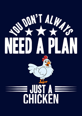 Funny Chicken Cute Chicken