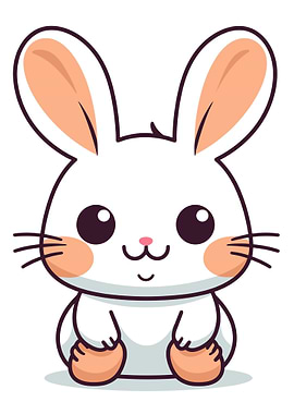 cute rabbit animal