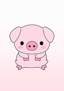 pig cute animal