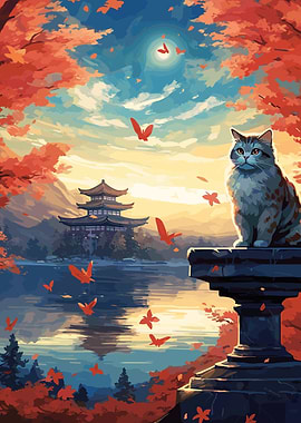 The Moon Night Cat Japan