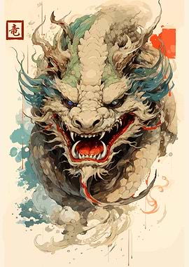 Japanese Dragon Art