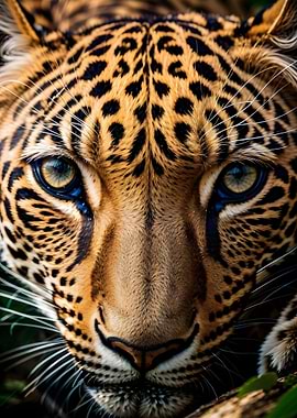 Leopard eyes
