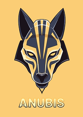 Anubis Head Minimalist