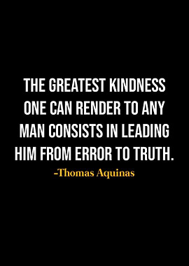 Thomas Aquinas Quote